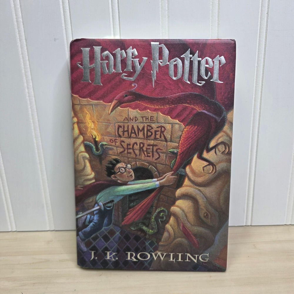 Harry Potter and the Chamber of Secrets 1st American Edition Hardcover ERRORS